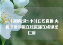 cctv书画频道24小时在线直播,央视书画频道在线直播在线课堂栏目