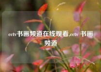 cctv书画频道在线观看,cctv 书画频道