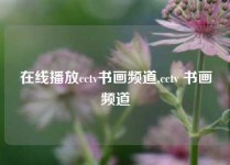 在线播放cctv书画频道,cctv 书画频道