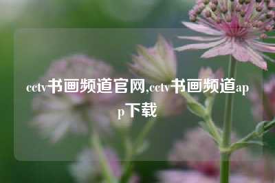 cctv书画频道官网,cctv书画频道app下载